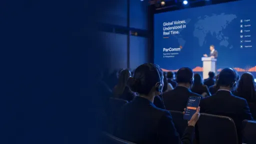 ParComms subtitulant un esdeveniment en directe